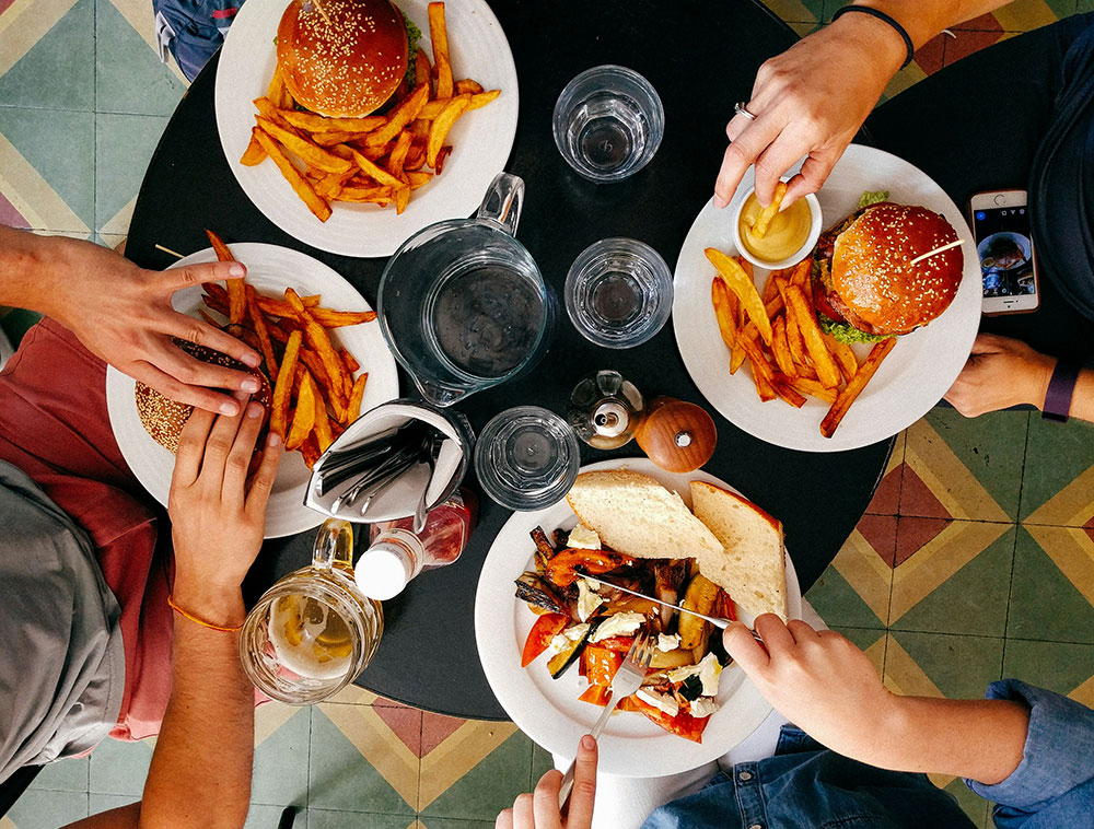 Pre order food with See-Through App